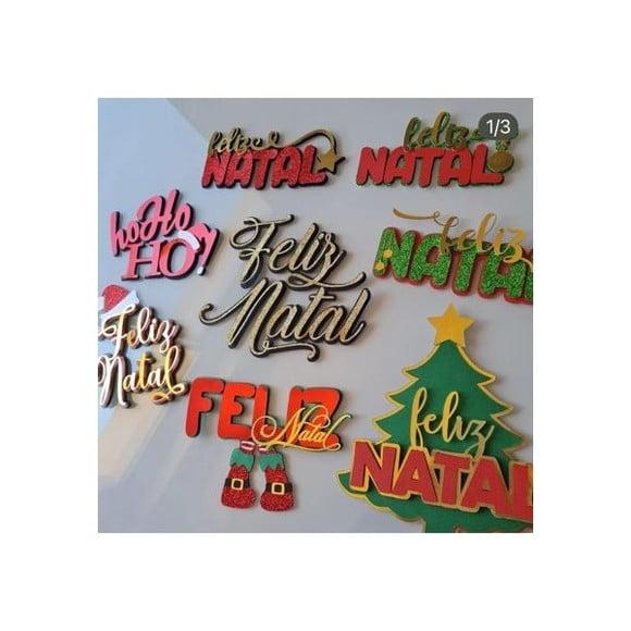 Leve + 13 - Arquivo de Corte - Topo de Bolo (natal) 112