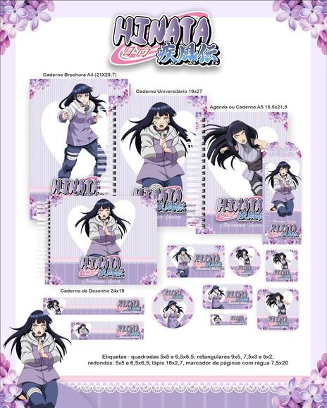 Leve + 13 - Arquivo Digital - Etiqueta Escolar (hinata) D
