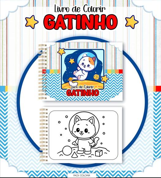 Arquivo Digital - Livro de Colorir (gatinhos) 1