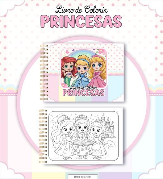 Arquivo Digital - Livro de Colorir (princesas) 1