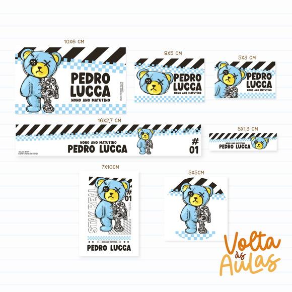 Leve + 13 Arquivo de Corte - Etiqueta Escolar (teen) I