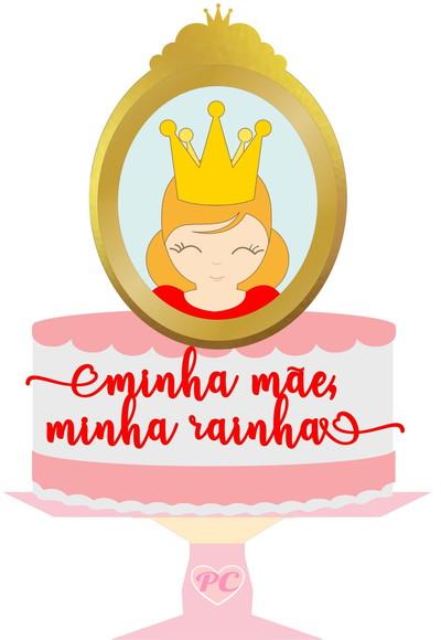 Arquivo de Corte - Topo de Bolo (dia das Mães) 29