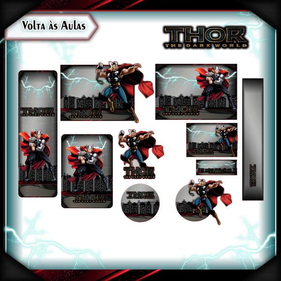 Arquivo de Corte - Etiqueta Escolar (thor) c