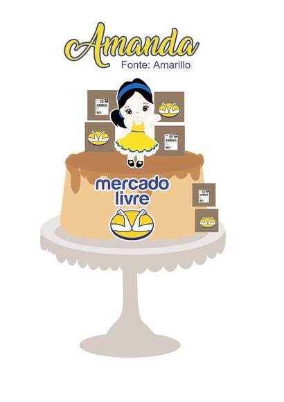 Arquivo de Corte - Topo de Bolo (mercado) 1