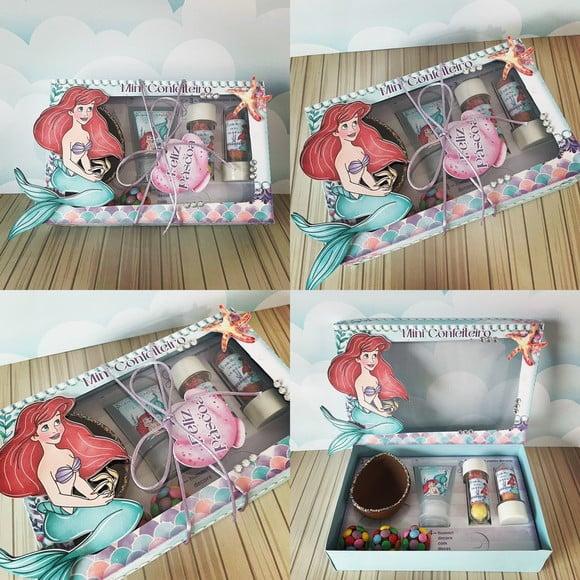 Arquivo de Corte - Mini Confeiteiro (a Pequena Sereia) 1