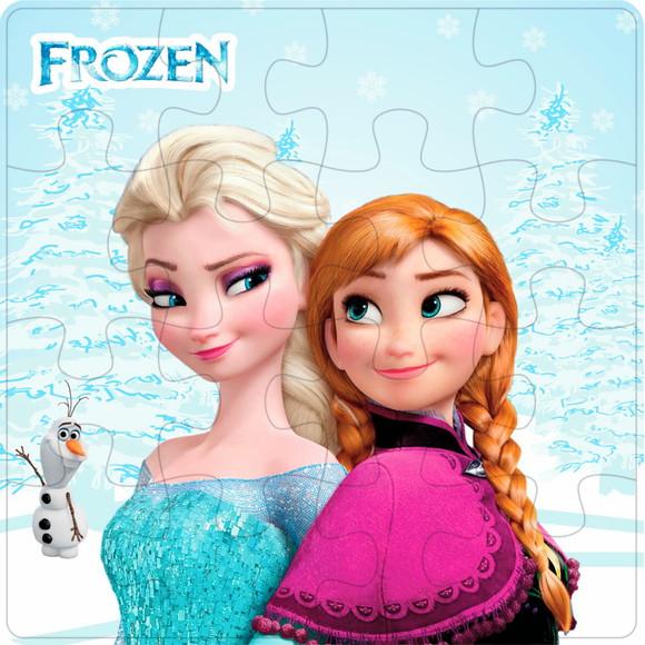 Arquivo De Corte - Quebra-cabeça (frozen) 1