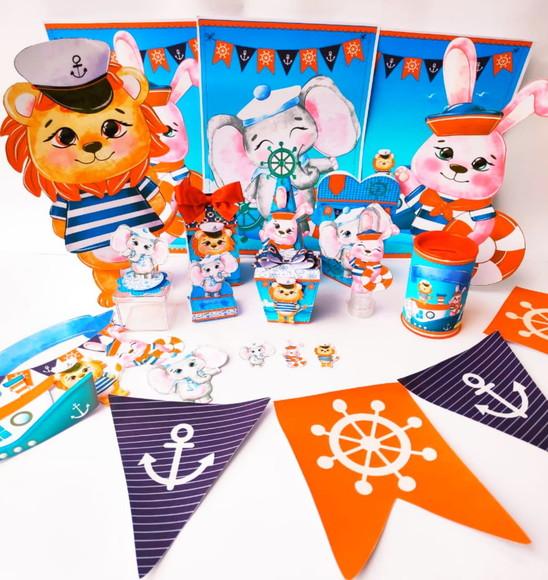 Arquivo de Corte - Animais Marinheiros 1