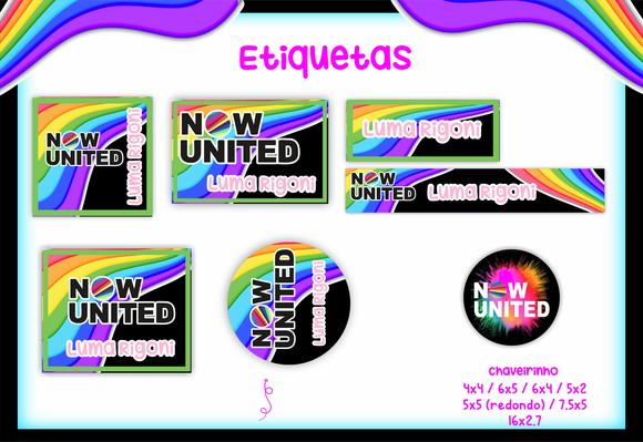 Arquivo Digital - Etiqueta Escolar (Now United) A
