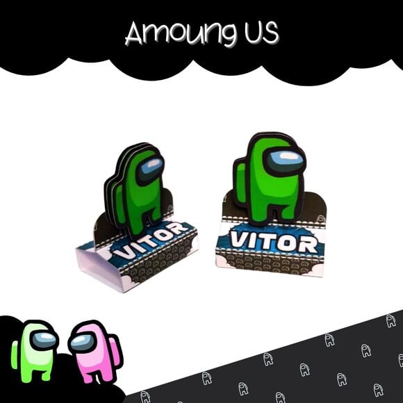 Leve + 13 Arquivo de Corte - Among Us 5
