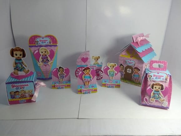 Leve + 13 Arquivo De Corte - Baby Alive 1