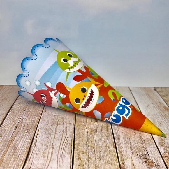 Leve + 13 Arquivo de Corte - Baby Shark 12