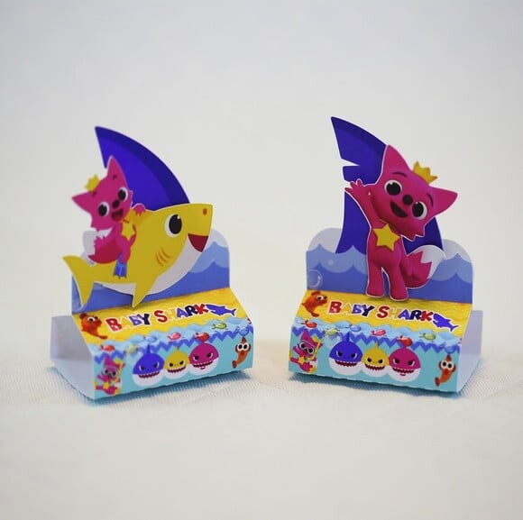 Leve + 13 Arquivo de Corte - Baby Shark 3