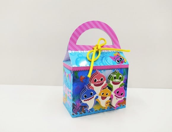 Leve + 13 Arquivo de Corte - Baby Shark Rosa 2