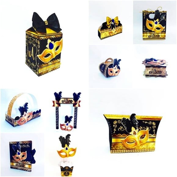 Leve + 13 Arquivo De Corte - Baile De Máscaras 2