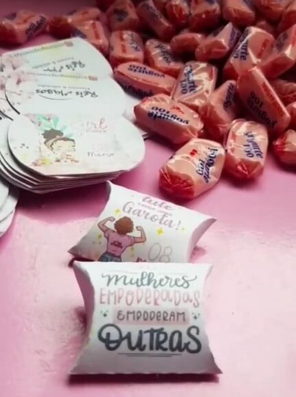 Leve + 13 Arquivo de Corte - Balas (Dia das Mulheres) 9