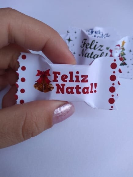 Leve + 13 Arquivo de Corte - Balas (natal) 22
