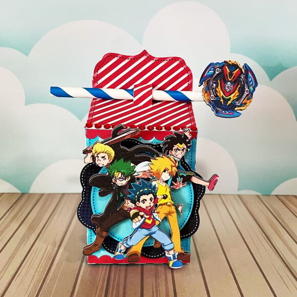 Leve + 13 Arquivo de Corte - Beyblade 1