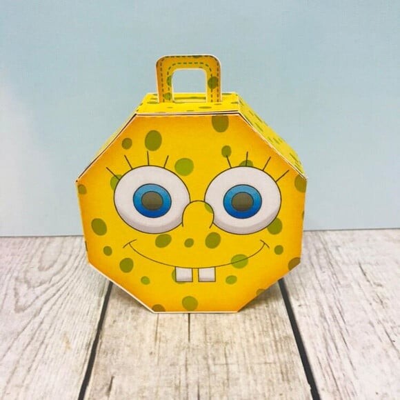 Leve + 13 Arquivo De Corte - Bob Esponja 8