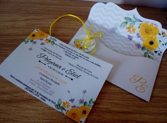 Leve + 13 Arquivo de Corte - Caixa Convite (casamento) 6