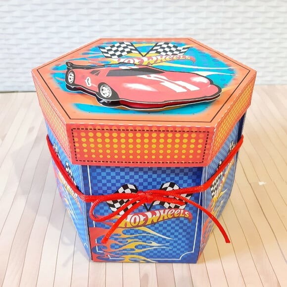 Leve + 13 Arquivo de Corte - Caixa Explosão (Hot Wheels) 1