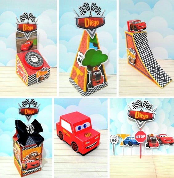 Leve + 13 Arquivo De Corte - Carros Disney 10