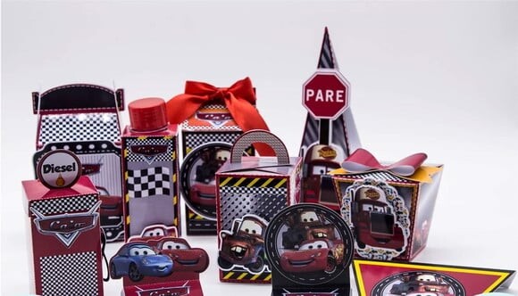 Leve + 13 Arquivo De Corte - Carros Disney 13