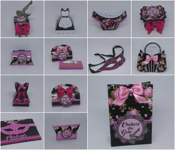 Leve + 13 Arquivo De Corte - Chá De Lingerie 6
