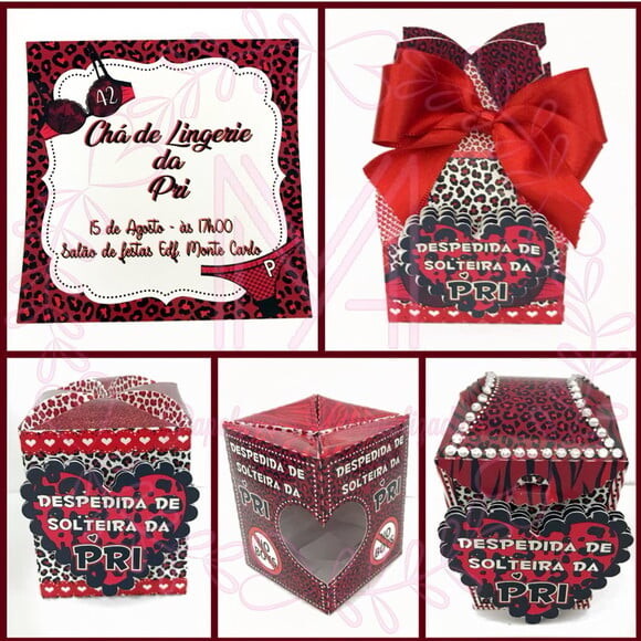 Leve + 13 Arquivo De Corte - Chá De Lingerie 5