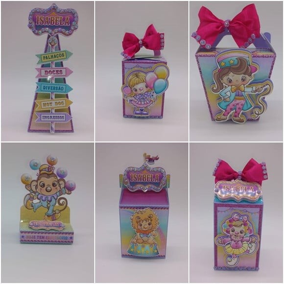 Leve + 13 Arquivo De Corte - Circo Menina 26