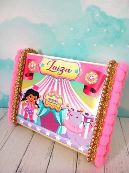 Leve + 13 Arquivo De Corte - Circo Menina 25