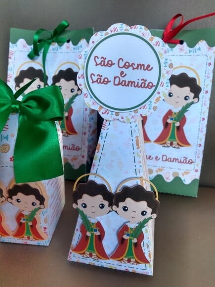 Leve + 13 Arquivo De Corte - Cosme E Damião 1