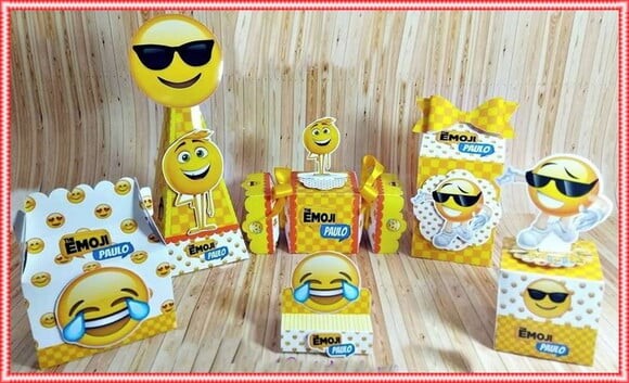 Leve + 13 Arquivo De Corte - Emojis 5