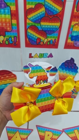 Leve + 13 Arquivo de Corte - Fidget Toy Pop It 13