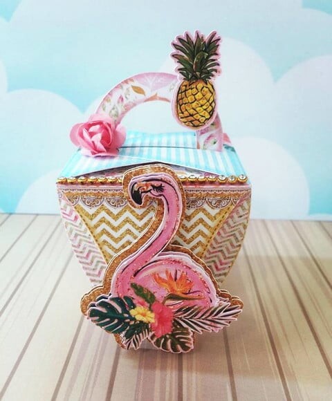 Leve + 13 Arquivo de Corte - Flamingo 1