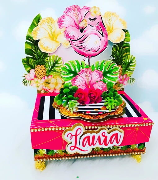Leve + 13 Arquivo De Corte - Flamingo 10