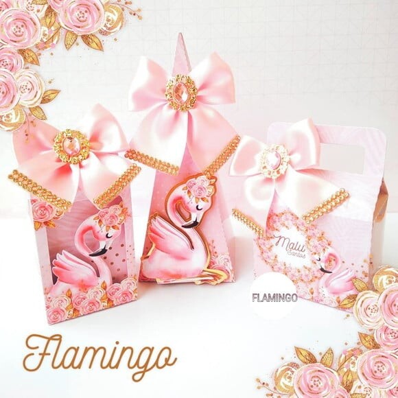 Leve + 13 Arquivo De Corte - Flamingo 17