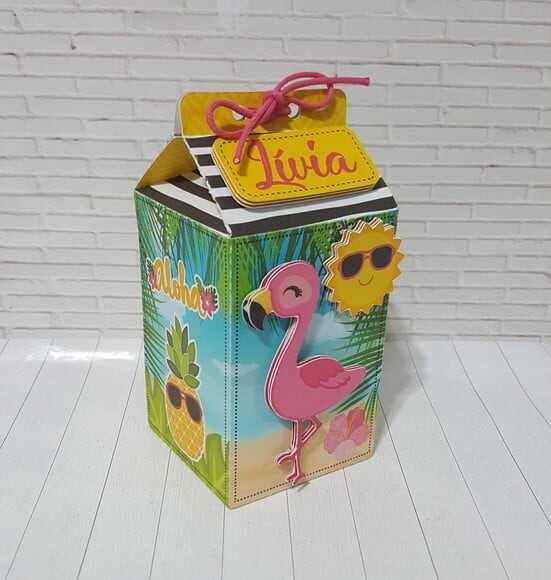 Leve + 13 Arquivo De Corte - Flamingo 18