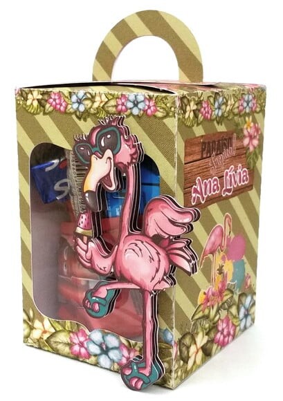 Leve + 13 Arquivo De Corte - Flamingo 21