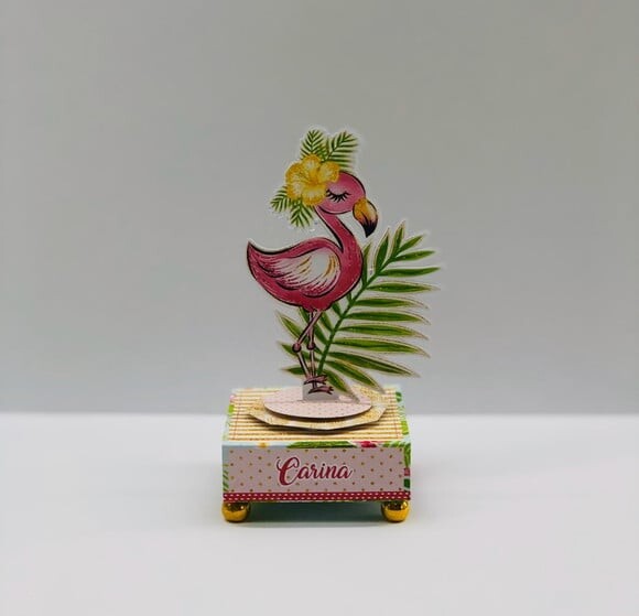 Leve + 13 Arquivo De Corte - Flamingo 24