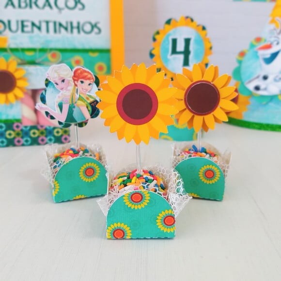 Leve + 13 Arquivo de Corte - Frozen Fever 1