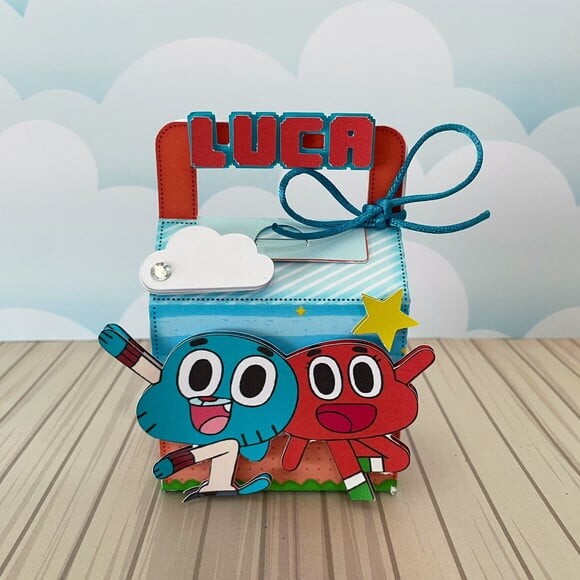 Leve + 13 Arquivo de Corte - Gumball 4