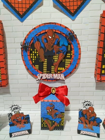 Leve + 13 Arquivo de Corte - Homem Aranha 6