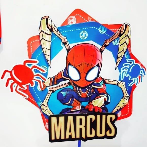 Leve + 13 Arquivo de Corte - Homem Aranha 8
