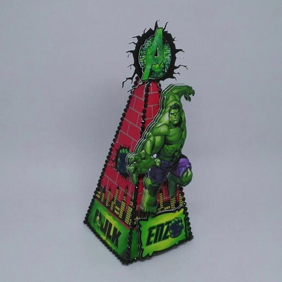Leve + 13 Arquivo De Corte - Hulk 11