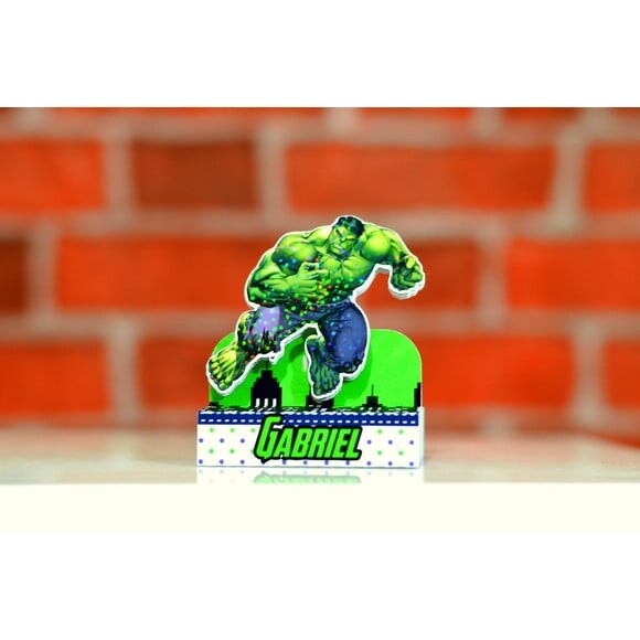 Leve + 13 Arquivo De Corte - Hulk 7