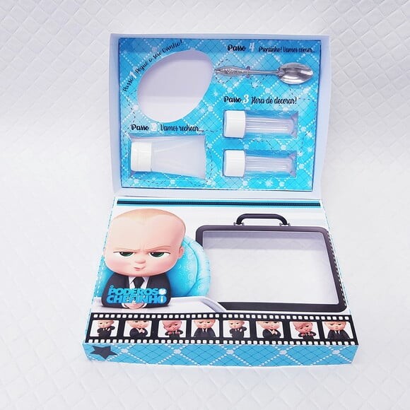 Leve + 13 Arquivo de Corte - Kit Mini Confeiteiro 2