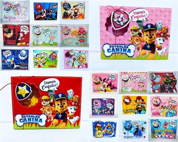 Leve + 13 Arquivo de Corte - Kit Mini Confeiteiro 3