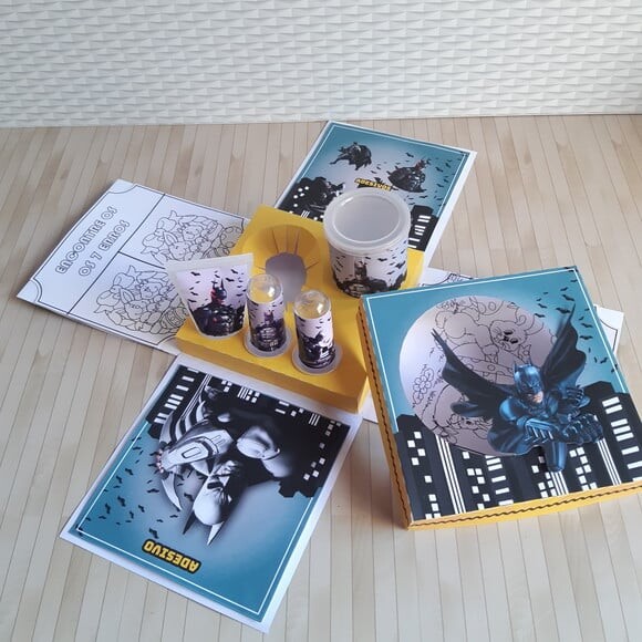 Leve + 13 Arquivo de Corte - Kit Páscoa (Batman) 2