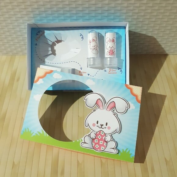 Leve + 13 Arquivo de Corte - Kit Páscoa (Coelhinhos) 2