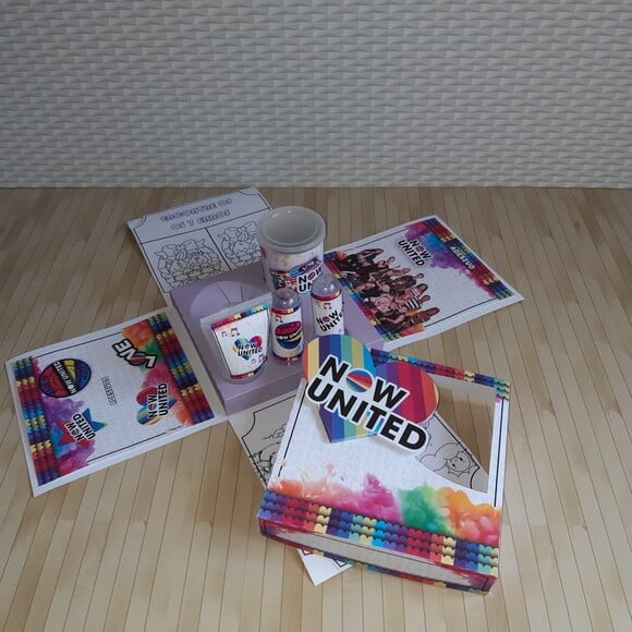 Leve + 13 Arquivo de Corte - Kit Páscoa (Now United) 1